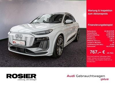Gebraucht Audi Q6 e-tron Performance 225 kW (306 PS) 2025 Gletscherweiß metallic SUV