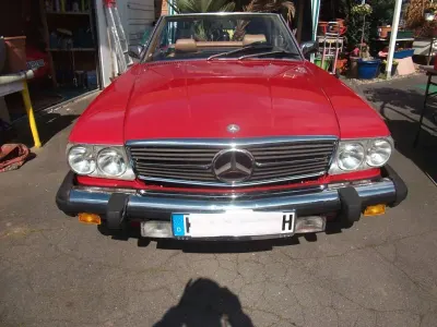 Gebraucht Mercedes 560 313 PS (230 kW) 1989 Rot Cabrio