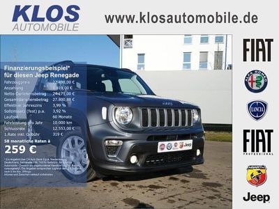 Gebraucht Jeep Renegade Limited 131 PS (96 kW) 2022 Grau SUV
