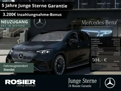 Gebraucht Mercedes EQE350 SUV Premium 214 kW (292 PS) 2024 Schwarz / obsidianschwarz SUV