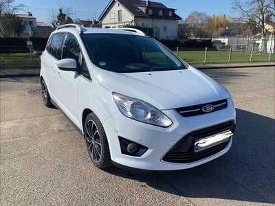 Gebraucht Ford Grand C-Max Titanium 125 PS (91 kW) 2011 Weiß Van / Kleinbus