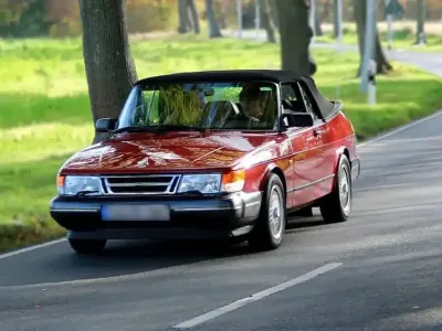 Gebraucht Saab 900 160 PS (117 kW) 1988 Rot Cabrio