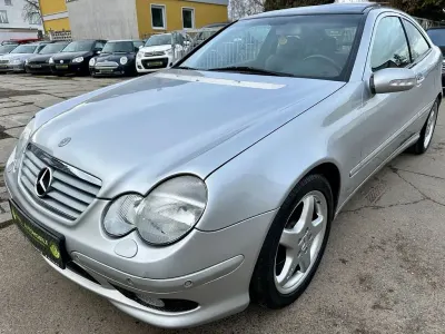 Gebraucht Mercedes C200 AMG 163 PS (119 kW) 2001 Silber Coupé