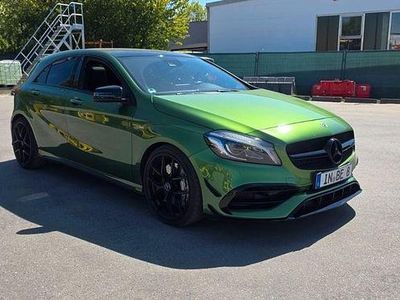 Używany Mercedes A45 AMG AMG 381 KM (280 kW) 2016 Zielony Sedan/Limuzyna