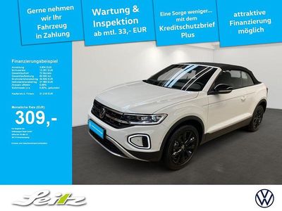 Usata VW T-Roc Cabriolet Style 110 CV (80 kW) 2025 Bianco Cabrio