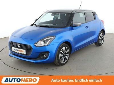 Second-hand Suzuki Swift Comfort+ 111 CP (81 kW) 2018 Albastru Hatchback