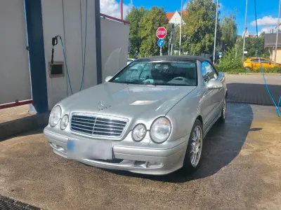 Gebraucht Mercedes CLK320 Avantgarde 286 PS (210 kW) 2000 Silber Cabrio