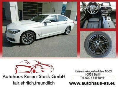 Gebraucht BMW 520 Sport Line 190 PS (139 kW) 2020 Mineralweiss met (metallic) Limousine