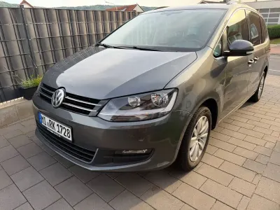 Gebraucht VW Sharan Sound 150 PS (110 kW) 2017 Grau Van / Kleinbus