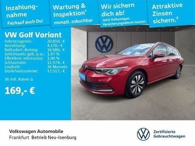 Kings red metallic Gebraucht 2023 VW Golf VIII Move Kombi | 21.350 € (Guter Preis)