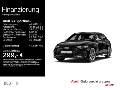 Gebraucht Audi S3 Comfort 333 PS (244 kW) 2025 Mythosschwarz metallic Limousine