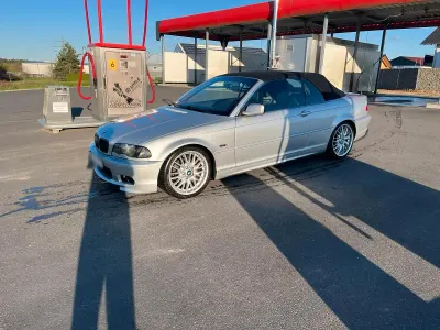 Gebraucht BMW 320 Cabriolet M Sport 170 PS (125 kW) 2001 Silber Cabrio