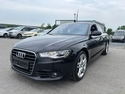 Używany Audi A6 S-Line 204 KM (150 kW) 2012 Czarny Sedan/Limuzyna