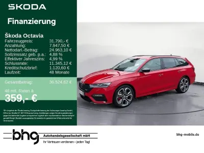 Gebraucht Skoda Octavia RS 245 PS (180 kW) 2024 Rot Kombi