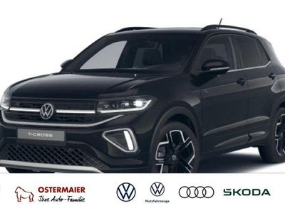 Neu VW T-Cross R-line 150 PS (110 kW) 2025 Deep black perleffekt SUV