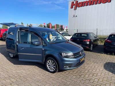 Grün Gebraucht 2017 VW Caddy Maxi Trendline Van / Kleinbus | 16.999 € (Fairer Preis)