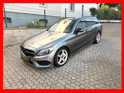 Brugt Mercedes C200 Sport 136 HK (100 kW) 2018 Grå Stationcar