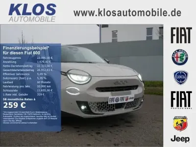 Neu Fiat 600 Icon 110 PS (80 kW) 2026 Cappuccino beige metallic SUV