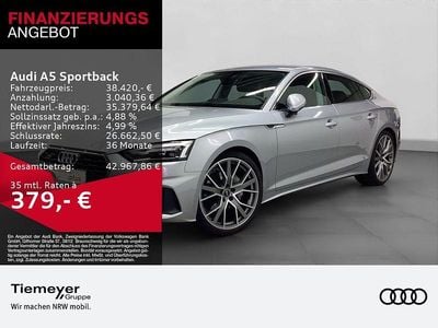 Florettsilber metallic Gebraucht 2024 Audi A5 Sportback Basis Kleinwagen | 38.420 € (Fairer Preis)