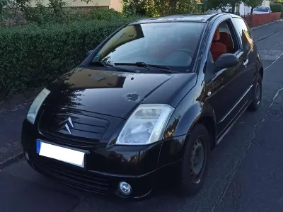 Gebraucht Citroën C2 Comfort 73 PS (53 kW) 2006 Schwarz Kleinwagen