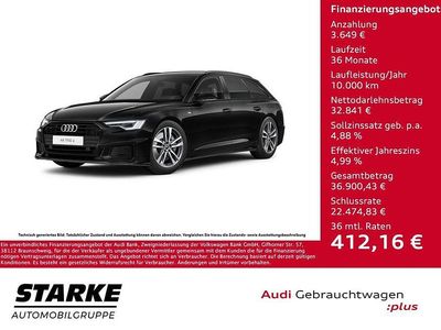 Gebraucht Audi A6 S-Line 299 PS (219 kW) 2022 Mythosschwarz metallic Kombi