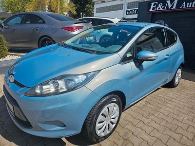 Gebraucht Ford Fiesta Trend 82 PS (60 kW) 2009 Blau Kleinwagen