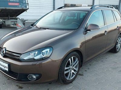 Usata VW Golf VI Highline 122 CV (89 kW) 2011 Marrone Utilitaria