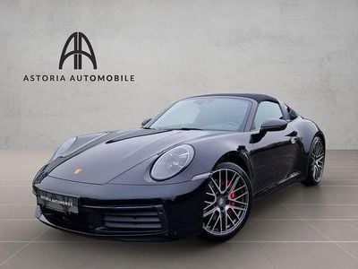 Gebraucht Porsche 911 Targa 4S Chrono 450 PS (330 kW) 2024 Tiefschwarz Cabrio