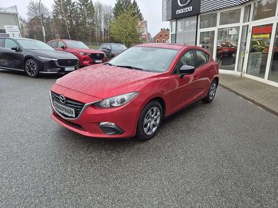 Gebraucht Mazda 3 Prime-Line 101 PS (74 kW) 2014 Rubinrot metallic Kleinwagen
