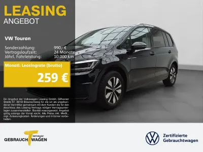 Gebraucht VW Touran Goal 150 PS (110 kW) 2025 Schwarz Van / Kleinbus