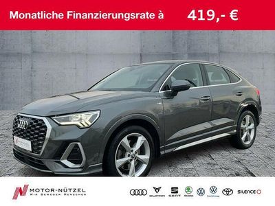 Gebraucht Audi Q3 Sportback S-Line 230 PS (169 kW) 2020 Daytonagrau perleffekt SUV