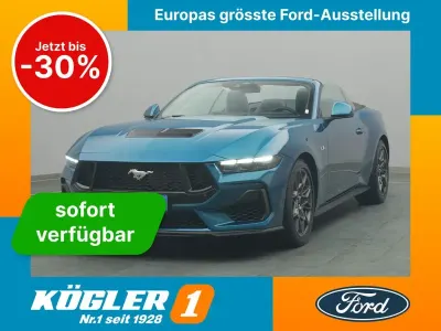 Neu Ford Mustang GT 446 PS (328 kW) 2026 Grün Cabrio