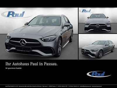 Metalliclack selenitgrau (metallic) Gebraucht 2025 Mercedes C180 AMG Kombi | 37.890 € (Fairer Preis)