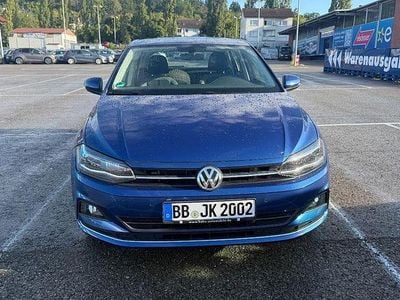 Gebraucht VW Polo Highline 116 PS (85 kW) 2018 Blau Limousine