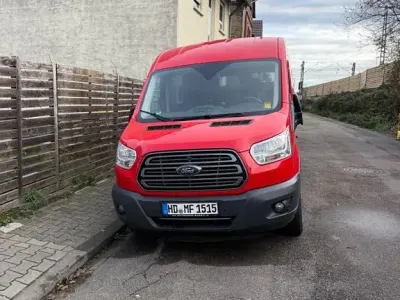 Używany Ford Transit 131 KM (96 kW) 2018 Czerwony Minivan