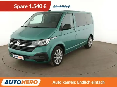 Brugt VW Multivan Trendline 150 HK (110 kW) 2021 Grøn MPV