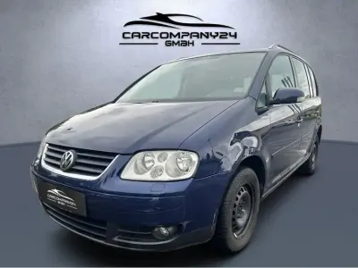 Gebraucht VW Touran Highline 105 PS (77 kW) 2004 Blau Van / Kleinbus