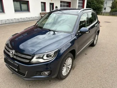 Gebraucht VW Tiguan Sportline 140 PS (102 kW) 2014 Blau SUV