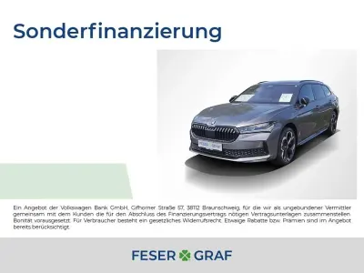 Gebraucht Skoda Superb SportLine 204 PS (150 kW) 2025 Graphitgrau Kombi