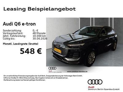 Gebraucht Audi Q6 e-tron Sport 185 kW (252 PS) 2026 Grau SUV