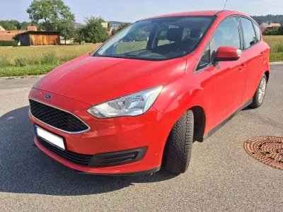 Gebraucht Ford C-MAX Trend 125 PS (91 kW) 2016 Rot Van / Kleinbus