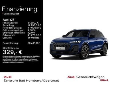 Gebraucht Audi Q5 Edition .1 204 PS (150 kW) 2025 Navarrablau metallic SUV