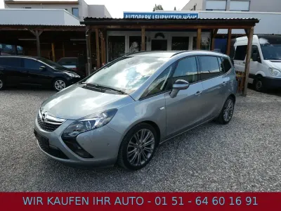 Gebraucht Opel Zafira Tourer Edition 165 PS (121 kW) 2013 Silber Van / Kleinbus
