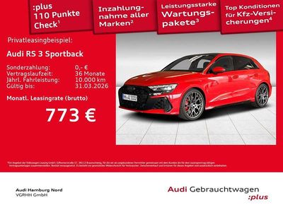 B1 progressivrot metallic Gebraucht 2025 Audi RS3 Sport Limousine | 68.480 € (Etwas zu teuer)