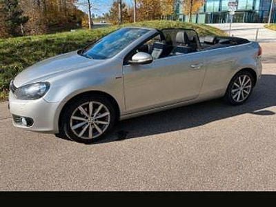 Grau Gebraucht 2015 VW Golf Cabriolet LOUNGE Cabrio | 10.150 € (Fairer Preis)