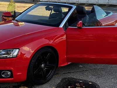 Gebraucht Audi A5 Cabriolet S-Line 211 PS (155 kW) 2009 Rot Cabrio