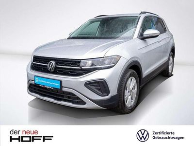 Gebraucht VW T-Cross Life 95 PS (69 kW) 2024 Silber SUV