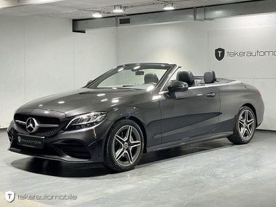 Gebraucht Mercedes C180 AMG line 156 PS (114 kW) 2019 Grafitgrau  lack Cabrio