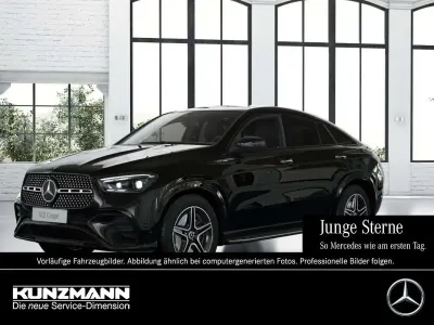 Gebraucht Mercedes GLE450 AMG AMG 367 PS (269 kW) 2024 Obsidianschwarz metallic Coupé