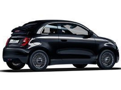 gebraucht Fiat 500e Icon 42 kWh schwarz Faltdach Cabrio